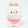 Soft toy "Bunny cooks" in a apron, 20 cm
