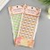Stick plastic rhinestones "Crystals and pearls" d = 0.6 cm mix 20x10 cm