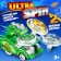 A set of wolves Ultra Spin "Dino", with a starting device, color green