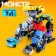 Robot "Special Bottom. Bulldozer ", transforms, gathers in 1 large of 7 robots