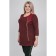 Women's tunic, size 56, burgundy color