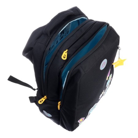 School backpack, 39 x 26 x 17 cm, Grizzly, ergonomic back, + keychain-7