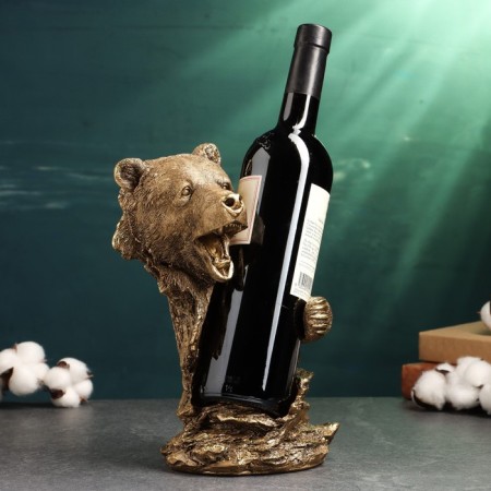 Standing for a bottle "Bear" 26x16x14cm