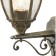 Fabur lamp, 95W E27, black color, gold, IP44