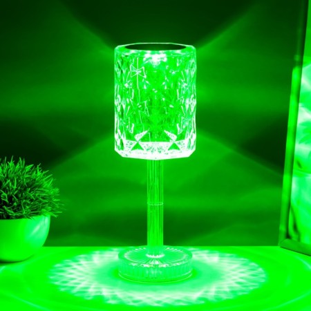 Table lamp with Alandi PDU LED 16 colors RGB touch USB 8.5x8.5x25 cm Risalux-5