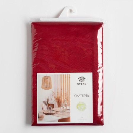 The tablecloth "Ethel" Cozy 150*110 +/- 3cm, central beard, pl. 192 g/m2, hl with VGMO-10