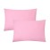 Set of pillowcases "Ethel" col. pink, 50x70 cm - 2 pcs, 100% cotton, calico