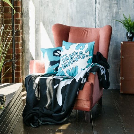 Decorative pillow Irony, size 40x40 cm-7