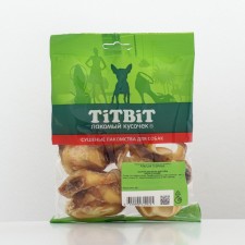 Лакомство TitBit "Ракушки говяжьи" для собак, 62 г
