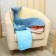 Soft toy "Kit" with a blanket, 75 cm