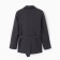 Women's jacket with a belt Mist Plus-Size, r.56, gray