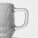 Set of glass drinking, 7 items: jug 1650 ml, 6 glasses 240 ml, color gray color