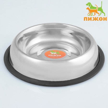 A bowl with a non -slip base is rounded, 470 ml