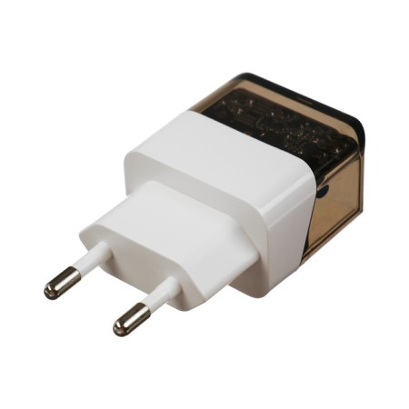 Network charger MAIMI C100, USB, 3 A, Type-C, 3 A, 20 W, PD, translucent-2