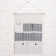 ORGANIZER OF SUBSTANCE with pockets "Zigzag", 7 departments, 49 × 35 cm, color gray color