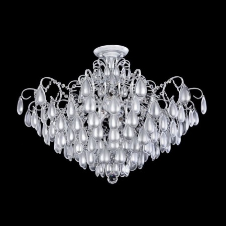 Chandelier Chabrol 9x40W E14 silver 75.5x51.9cm