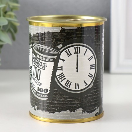 Pigging bank Metal "Time Money"-2