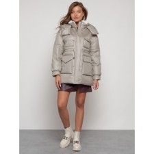 Winter jacket, size 48, light brown color