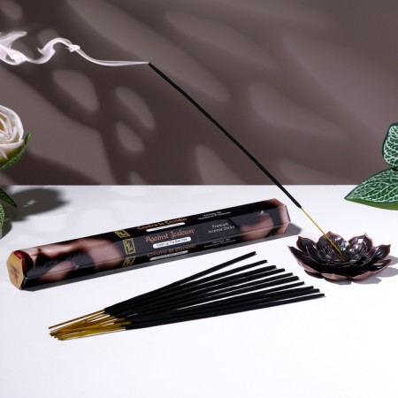 Incense Zed Black "Against the evil eye of the Against Jealousy", 20 wands in the pack, hexagon