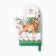 Mittens-Open "New Year's Forest" 20x28cm, sarzha, 100% x/l, Vatin 250g/m2