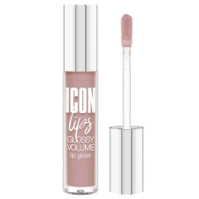 Блеск для губ Luxvisage Icon Lips, с эффектом объёма, тон 505 Ice Beige, 3.4 г