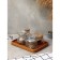 ADELICA tray, 21 × 15 × 2 cm, oak