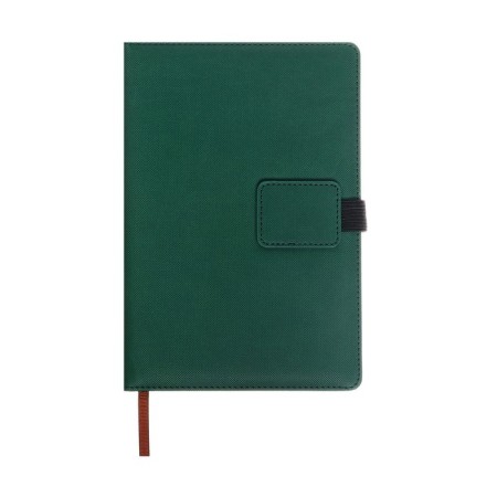 The diary is low, PVC cover, A5 format, 140 l, cell, with a strap, mix-6