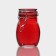 Glass jar for spices with a mound “Oval”, 100 ml, 6 × 8.5 cm, color mix