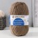 Yarn "Successful" 50% wool, 50% acrylic 250m/100g (274-gray-beige)