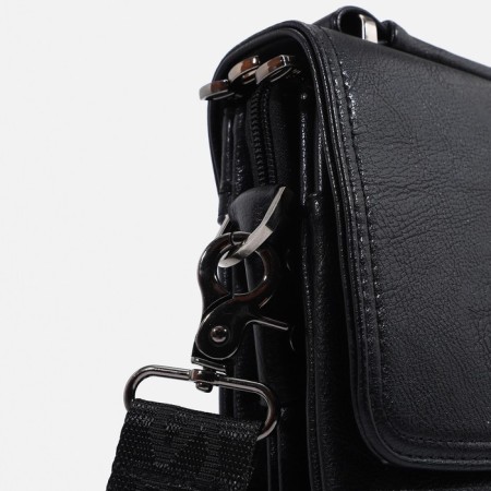 Male bag, black color-4