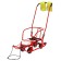 Sled "Timka 3k Universal", with red mittens