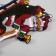 LED figure "Santa Claus in a sleigh" 45 × 24 cm, plastic, 220 V, glow of multi (RG/RB)
