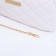 Bag Cross-Bodi with a zipper, white color