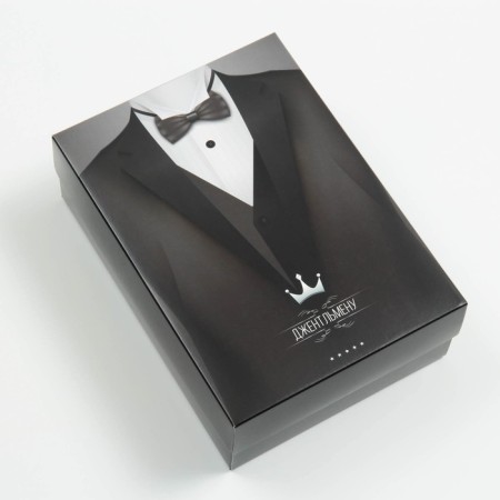 Gift box, cover is, the team "Gentleman", 21 x 15 x 7 cm-1