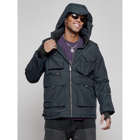 Luy jacket transformer male winter, size 54, dark blue color-27