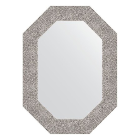 Mirror in the baguette frame, silver coinage 90 mm, 56x76 cm