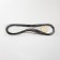 Leather lace d = 1.5 mm, 50 cm, black color