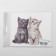 TAO41 kittens "Kittens", 15 × 18cm, beige color