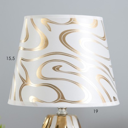 Riana desktop E14 40W Gold white 20x20x33cm Risalux-2