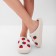 Women's slippers, size 36-37, white color
