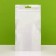 Pack Zip-Lock PP, White, with a continuous window, flat, euros, 10 x 18 cm