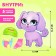 Magnetic game "Fashionable dog"