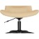 Computer chair Ordi Metal/velor, black/beige 56x65x85 cm