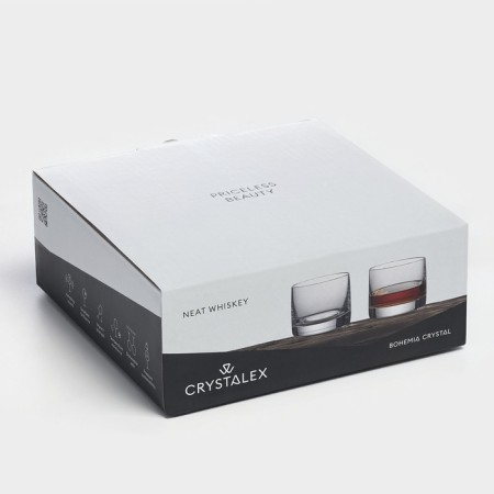 A set of glasses for whiskey 110 ml "Ideal", set 4 pcs-5