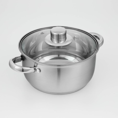 Grette stainless steel pan, 2.3 l, d = 18 cm, with a lid, the capsule, induction