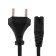 Power cable Luazon KDGN-004, plug C7, 2.5 A, 1.5 m, black