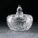Glass Sugar "splendor", 650 ml, 15.5 × 15.5 cm, with a lid