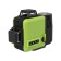 Laser Laser AMO LN 3D-360 Green, 20 m, 2 rays, 635 HM, grade 2, 360 °