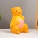 Nightmare "Bear in love" Led 3xlr44 yellow 10x9x12.5 cm Risalux