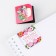 Magnetic bookmarks for books in the postcard "Favorite Educator", 4 pcs